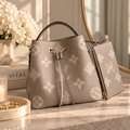 Women’s Cross Body Shoulder Bag - Beige
