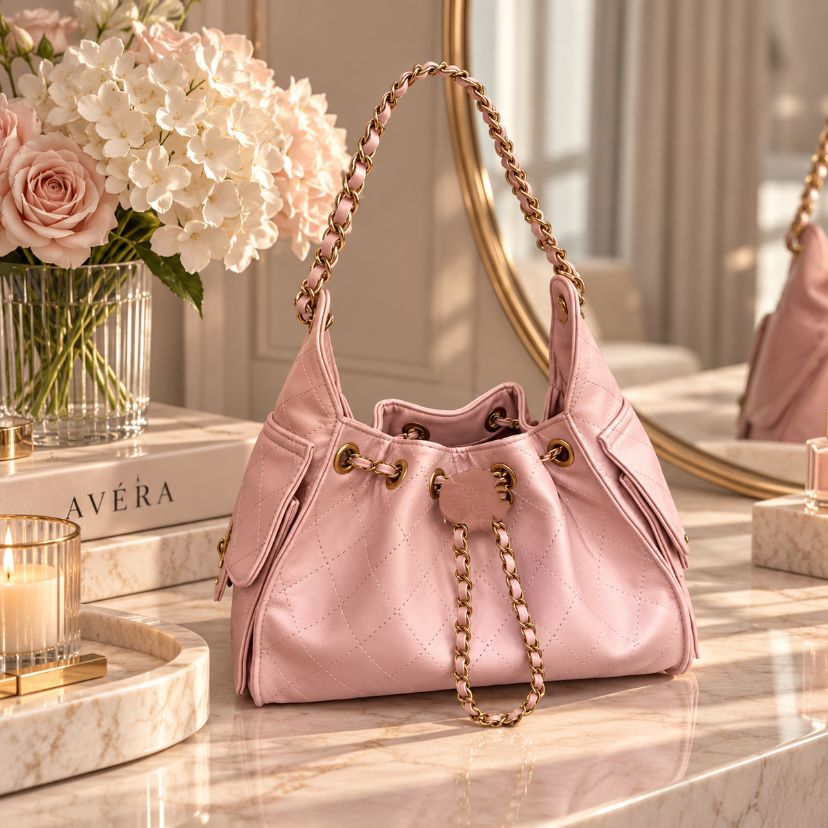 Pink Clutch Bag